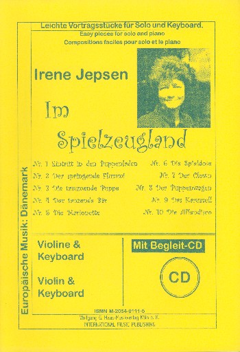 Im Spielzeugland (+CD)&nbsp;&nbsp;für Violine und Klavier&nbsp;&nbsp;