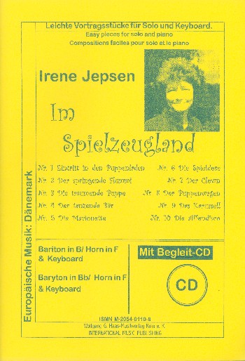 Im Spielzeugland (+CD)&nbsp;&nbsp;für Horn in F (Baryton in B) und Klavier&nbsp;&nbsp;