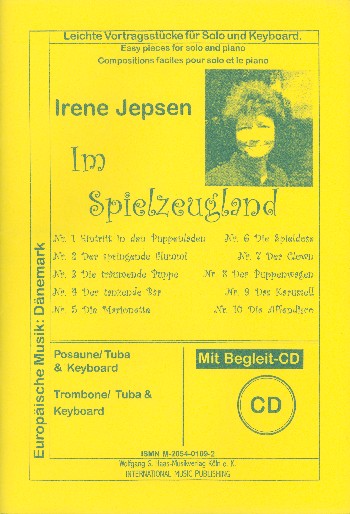 Im Spielzeugland (+CD)&nbsp;&nbsp;für Posaune (Tuba) und Klavier&nbsp;&nbsp;