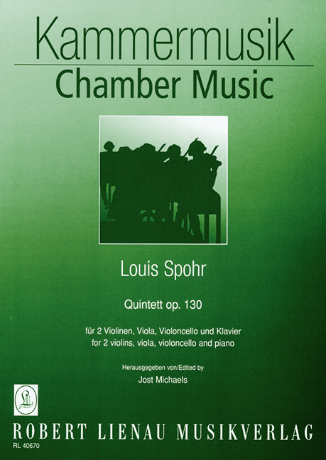 Quintett op.130  für Klavier und Streichquartett  Stimmen
