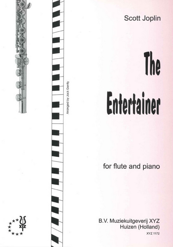 The Entertainer for flute and piano&nbsp;&nbsp;&nbsp;&nbsp;
