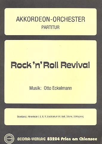 Rock'n Roll Revival für Akkordeon-Orchester  Partitur  