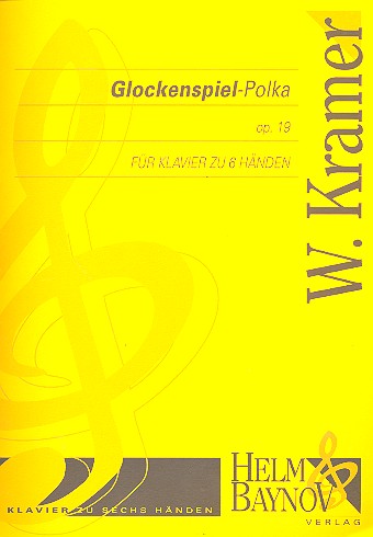 Glockenspiel-Polka op.19  für Klavier zu 6 Händen  