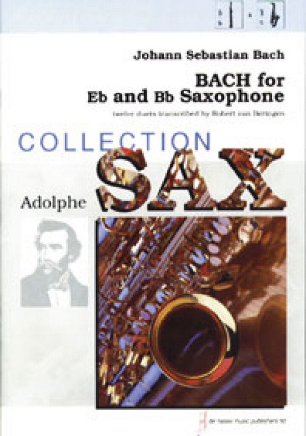 Bach for Eb and Bb Saxophone&nbsp;&nbsp;12 Duets für Alt- und Tenor-&nbsp;&nbsp;saxophon