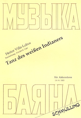 Tanz des weissen Indianers  für Akkordeon  