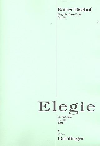 Elegie op.30 für Bassflöte (1991)    