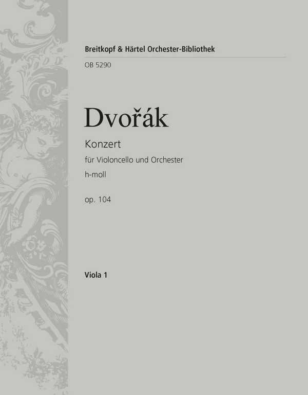 Konzert h-Moll op.104  für Violoncello und Orchester  Viola