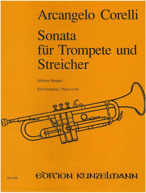 Sonate  für Trompete und Streicher  für Trompete und Klavier