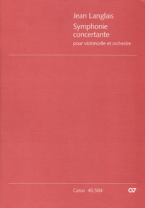 SYMPHONIE CONCERTANTE POUR&nbsp;&nbsp;VIOLONCELLE ET ORCHESTRE&nbsp;&nbsp;PARTITUR