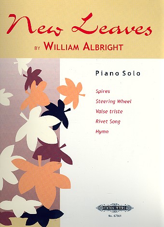 New Leaves&nbsp;&nbsp;for piano solo&nbsp;&nbsp;