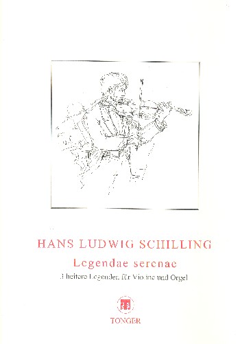 Legendae serenae 3 heitere  Legenden für Violine und Orgel  
