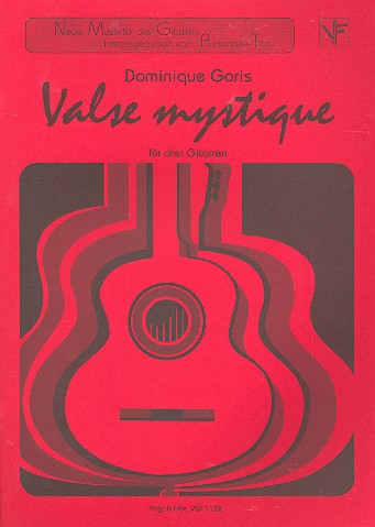 Valse mystique für 3 Gitarren&nbsp;&nbsp;Partitur und Stimmen&nbsp;&nbsp;