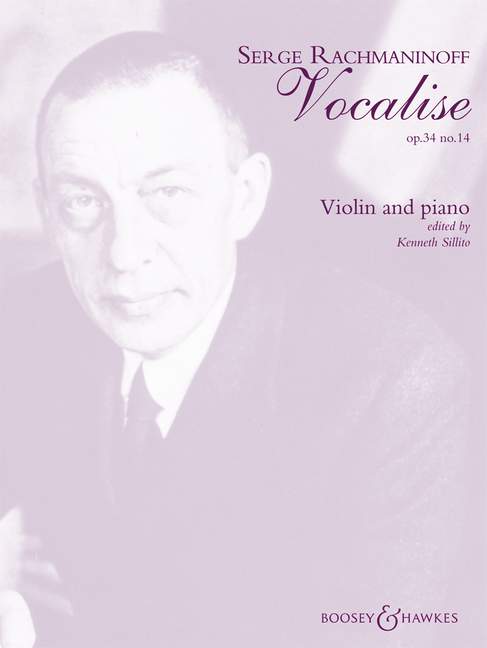 Vocalise op. 34/14  für Violine und Klavier  