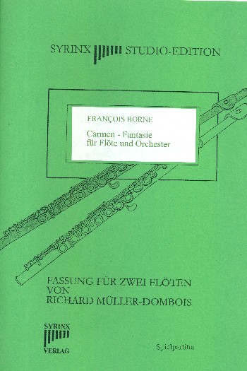 Carmen-Fantasie für Flöte und  Orchester für 2 Flöten  Spielpartitur