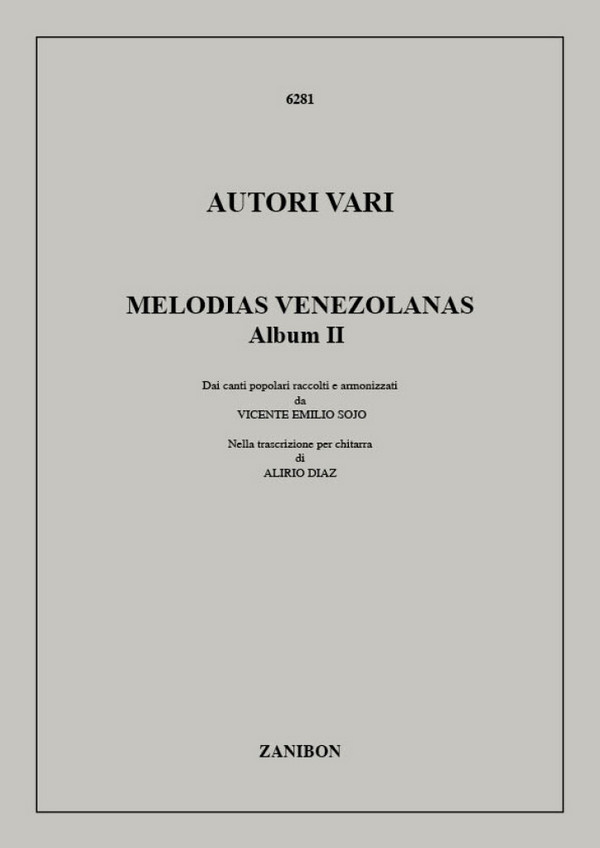 Melodias venezolanas vol.2  per chitarra  