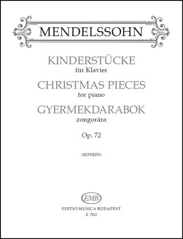 Kinderstücke op.72&nbsp;&nbsp;für Klavier&nbsp;&nbsp;