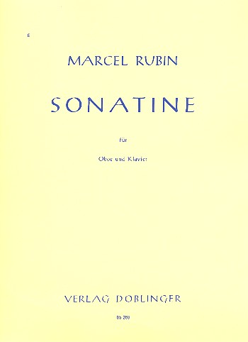 Sonatine für Oboe und Klavier&nbsp;&nbsp;&nbsp;&nbsp;