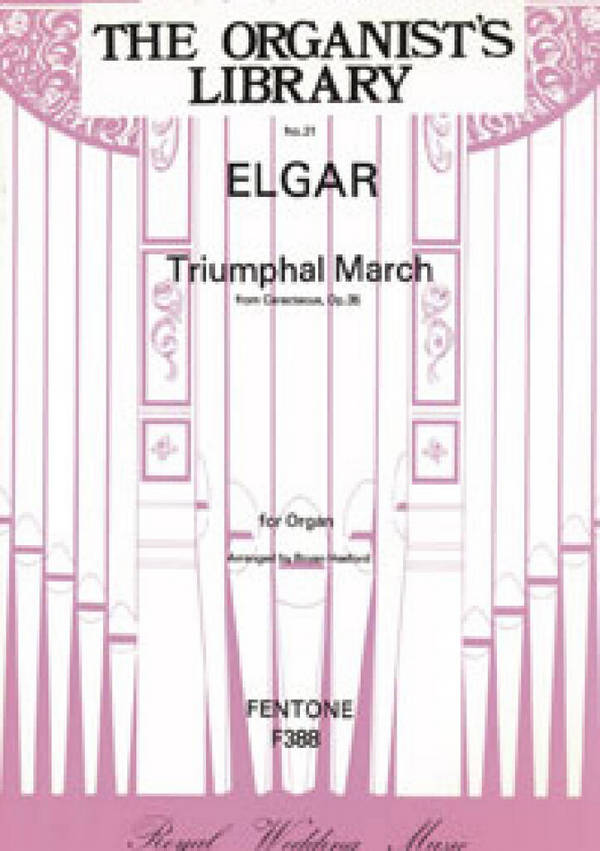 Triumphal March from Caractacus op.35&nbsp;&nbsp;for organ&nbsp;&nbsp;