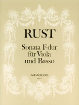 Sonate F-Dur für Viola und Bc    