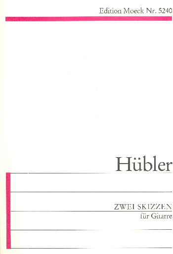 2 Skizzen  für Gitarre  