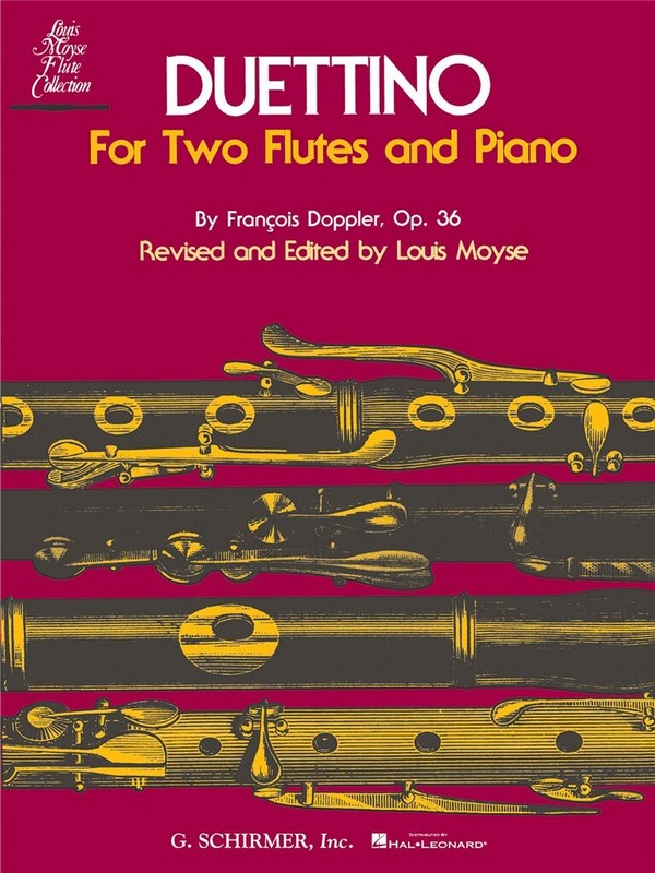 Duettino op.36   for 2 flutes and piano  