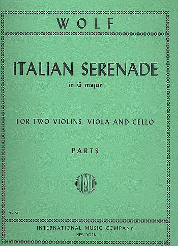 Italian Serenade G major&nbsp;&nbsp;for string quartet&nbsp;&nbsp;parts