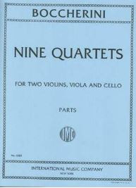 9 String Quartets&nbsp;&nbsp;for two violins, viola and cello&nbsp;&nbsp;parts