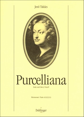 Purcelliana Suite nach Purcell  für Streichorchester  Stimmenset (4-3-2-2-1)