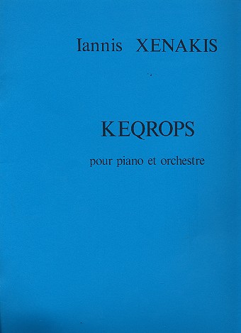 Keqrops  pour piano et orchestre  partition
