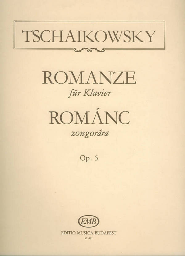 Romanze op.5&nbsp;&nbsp;für Klavier&nbsp;&nbsp;
