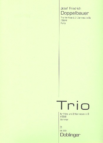 Trio&nbsp;&nbsp;für Flöte und 2 Klarinetten&nbsp;&nbsp;Stimmen