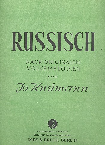 Russisch  für Klavier  