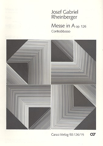 Messe A-Dur op.126 für&nbsp;&nbsp;Frauenchor und Orchester&nbsp;&nbsp;Kontrabass