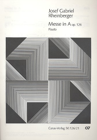 Messe A-Dur op.126 für&nbsp;&nbsp;Frauenchor und Orchester&nbsp;&nbsp;Flöte