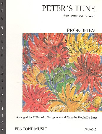 Peter's Tune from 'Peter and the Wolf'  for alto saxophone and piano  