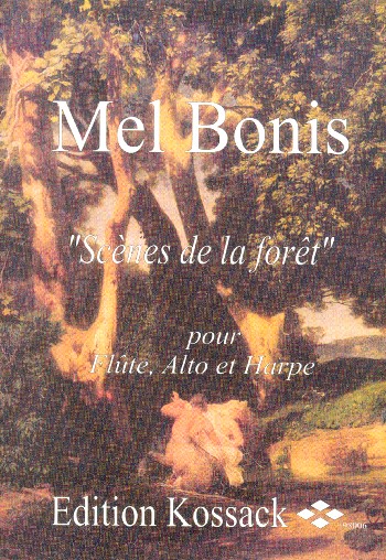 Scenes de la foret  pour flûte, alto et harpe  parties