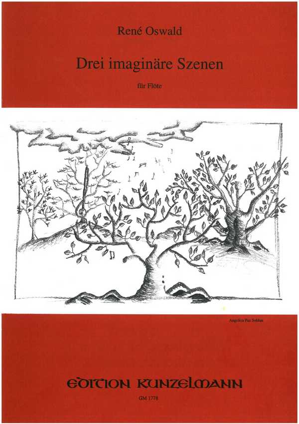 3 imaginäre Szenen  für Flöte  