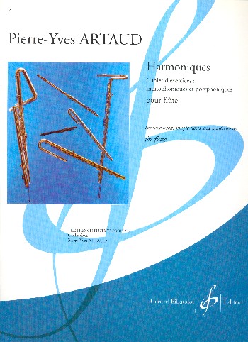 Harmoniques Cahier d'exercices&nbsp;&nbsp;monophoniques et polyphoniques&nbsp;&nbsp;pour flûte (fr/en)