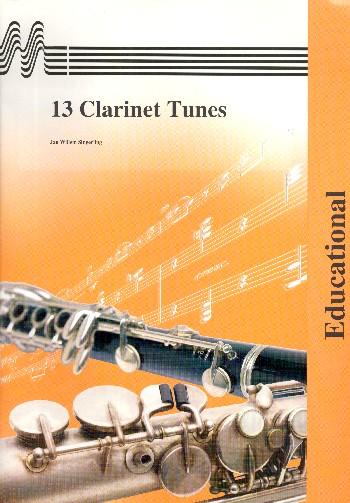 13 Clarinet Tunes with organ or piano&nbsp;&nbsp;&nbsp;&nbsp;