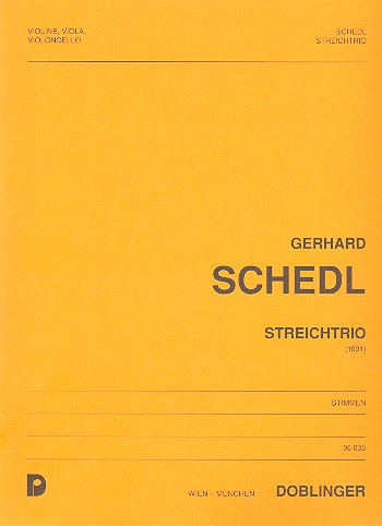 TRIO FUER VIOLINE, VIOLA UND CELLO  STIMMEN  (1991)  