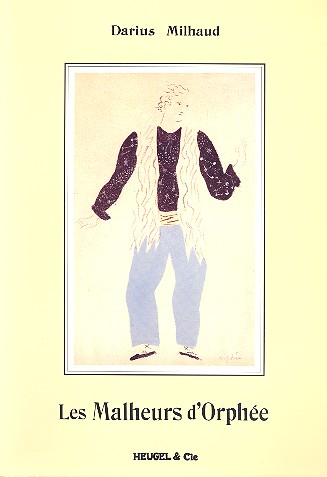 Les malheurs d'Orphée reduction&nbsp;&nbsp;chant et piano (fr)&nbsp;&nbsp;opera en 3 actes