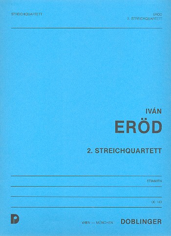 QUARTETT NR.2 FUER VIOLINE1, VIOLINE2,  VIOLA UND CELLO,  STIMMEN  