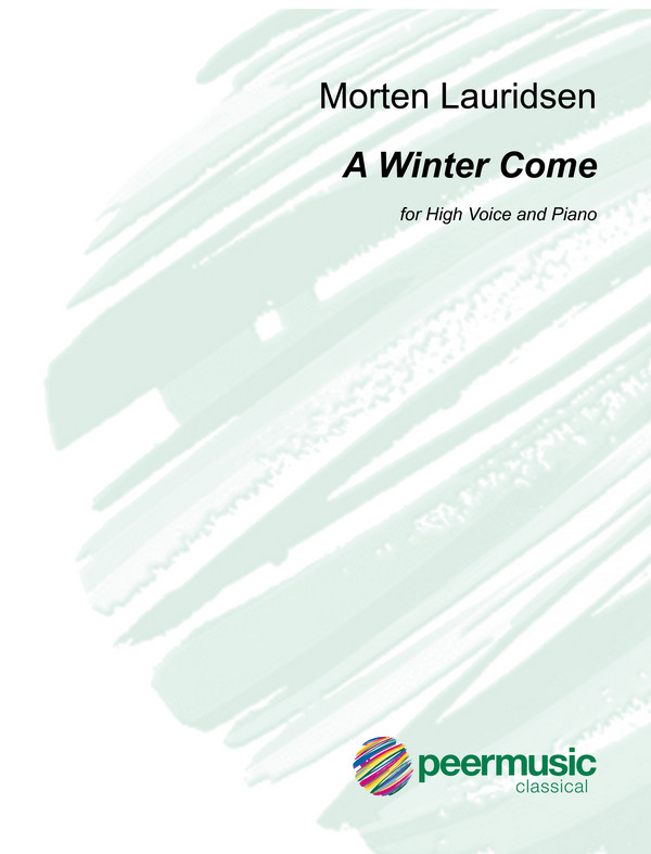 A Winter come  for high voice and piano  