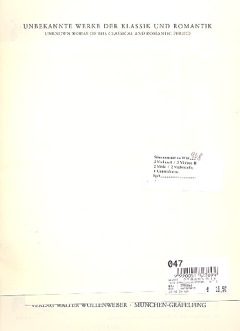 Elegie zum Gedenken an I.W. Samarin&nbsp;&nbsp;für Streichorchester&nbsp;&nbsp;Streicherset  A (3-3-2-2-1)