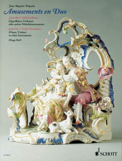 Amusements en duo Suite  für 2 Altblockflöten  