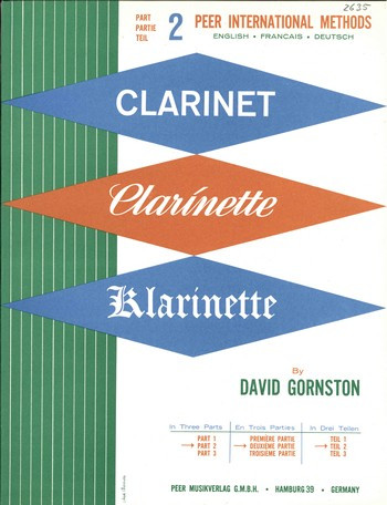 David Gornston - Method for Clarinet vol.2 (en/dt/fr)