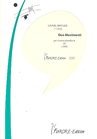2 Movimenti (1997)  per oboe e pianoforte  
