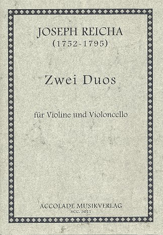 2 Duos für Violine und Violoncello  Partitur und Stimmen  
