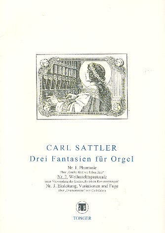 Weihnachtspastorale über Es ist ein  Ros entsprungen für Orgel  3 Fantasien für Orgel Nr.2