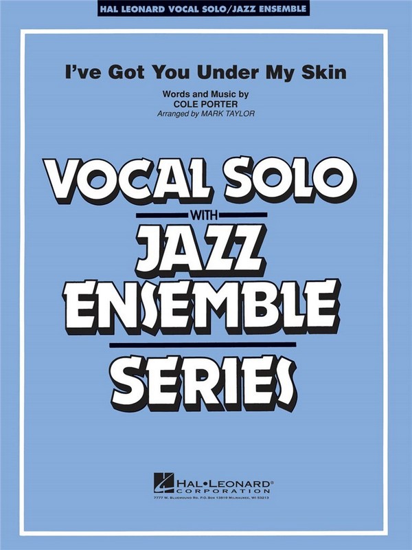 I've got you under my skin:  for voice and concert band  